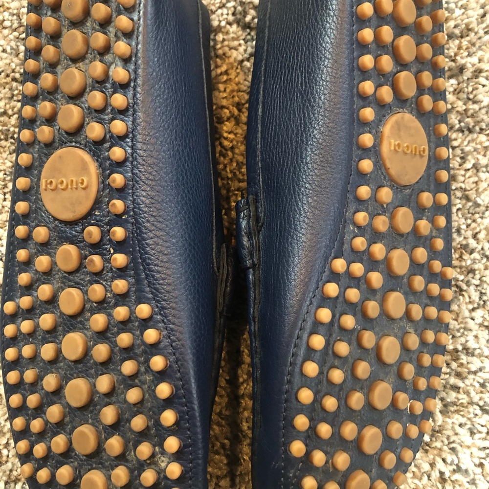 Navy blue Gucci Loafers - Picture 6 of 6